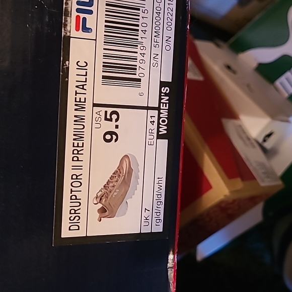 FILA Rosegold Disruptor 9.5 sneaker - Picture 2 of 3